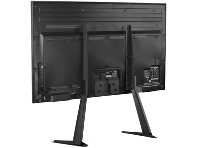 Mount-It! Steel Pedestal TV Stand, Screens up to 70", Black (MI-859)