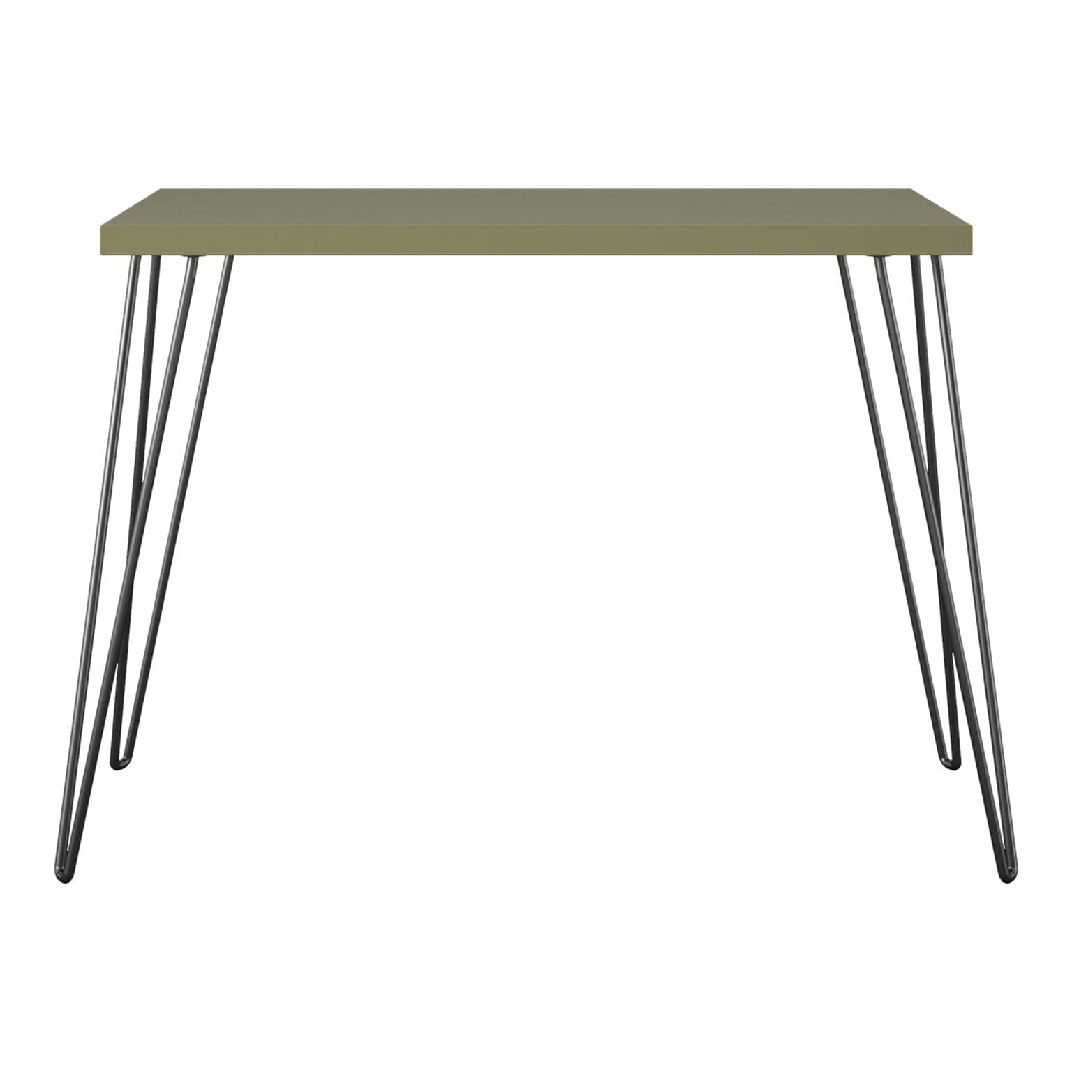 Ameriwood Owen Retro 40 Computer Desk, Olive Green (9327896COM)