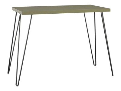 Ameriwood Owen Retro 40" Computer Desk, Olive Green (9327896COM)