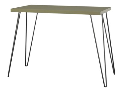 Ameriwood Owen Retro 40" Computer Desk, Olive Green (9327896COM)