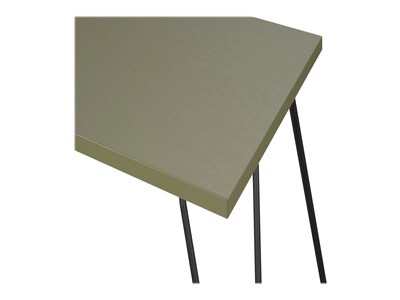 Ameriwood Owen Retro 40" Computer Desk, Olive Green (9327896COM)