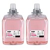 GOJO FMX-20™ Luxury Foam Handwash, Cranberry, Refill, 2000 mL, 2/Carton (GOJ 5261-02)