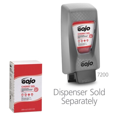 GOJO Cherry Gel Liquid Hand Soap Refill for PRO TDX Dispenser, Cherry Scent, 67.6 oz., 4/Carton (729
