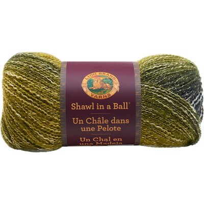 Lion Brand Graceful Green Shawl In A Ball Yarn (828-306)