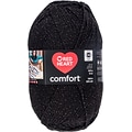 Coats Yarn Black & Gold Shimmer Red Heart Comfort Yarn (E707D-5008)