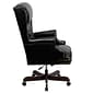 Flash Furniture Ainslie Ergonomic LeatherSoft Swivel High Back Tufted Executive Office Chair, Black (CIJ600BK)