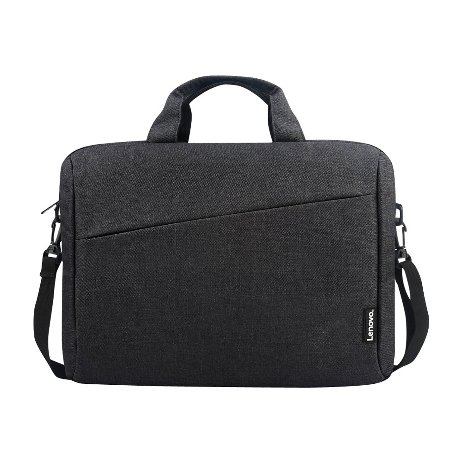 Lenovo Casual 15.6 Fabric Water Resistant Laptop Bag, Charcoal Black (GX40Q17229)