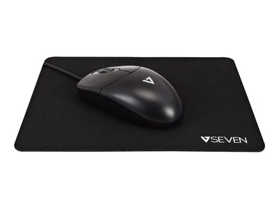 V7 Non-Skid Mouse Pad, Black  (MP02BLK)