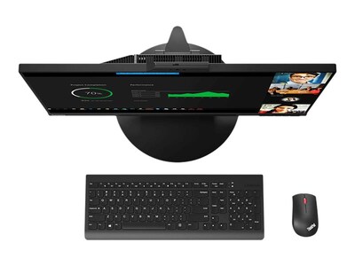 Lenovo ThinkCentre Tiny-in-One 27" LED Monitor, Black (11JHRAR1US)