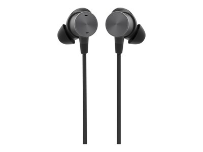 Logitech Zone Wired Earbuds Stereo Headset, Black (981-001012)