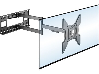 Mount-It! Full-Motion Wall TV Mount, 110 Lbs. Max. (MI-393)
