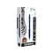 Zebra Z-Grip Retractable Ballpoint Pen, Fine Point, 0.7mm, Blue Ink, Dozen (23920)