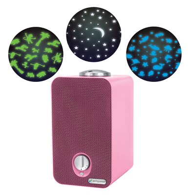 GermGuardian 4-in-1 HEPA Tabletop Air Purifier, 3-Speed, Pink (AC4150PCA)