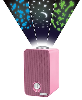 GermGuardian 4-in-1 HEPA Tabletop Air Purifier, 3-Speed, Pink (AC4150PCA)