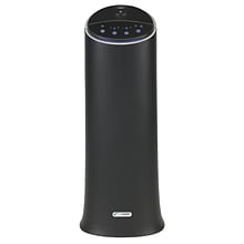 PureGuardian 100 Hour Ultrasonic Cool Mist Tower 1.5 Gallon Humidifier, Black (H3200BAR)