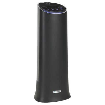 PureGuardian 100 Hour Ultrasonic Cool Mist Tower 1.5 Gallon Humidifier, Black (H3200BAR)