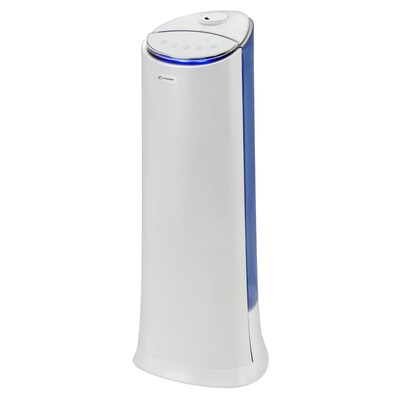 PureGuardian Ultrasonic Cool & Warm Mist Tower Humidifier, 1.5-Gallon, White (H3250WCA)