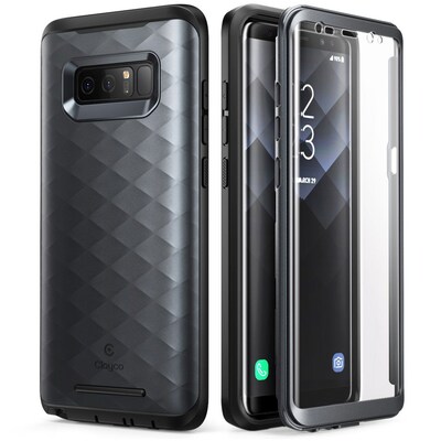 Clayco Hera series case for Samsung Galaxy Note 8,Black (CL-NOT8-HERA-BK)