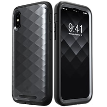 Clayco Hera Case for Iphone X, Black (ICL-IPHX-HRA-BK)