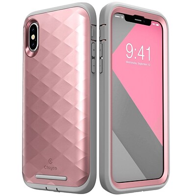 Clayco Hera Case for IPhone X, RoseGold (CL-IPHX-HRA-RG)