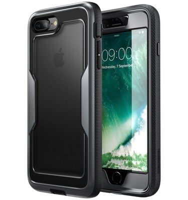 I-Blason Magma Case for Iphone 8 Plus, Black (IPH8P-MAGMA-BK)
