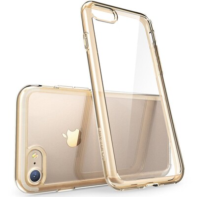 I-Blason Halo Series Clear Case for Apple IPhone 8, Clear/Gold (IPH8-HALO-CR/GD)