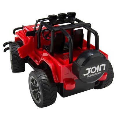 Remote Control Extreme Terrain Utility Vehicle Red Jeep Suv (TOYCAR002)