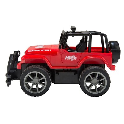 Remote Control Extreme Terrain Utility Vehicle Red Jeep Suv (TOYCAR002)
