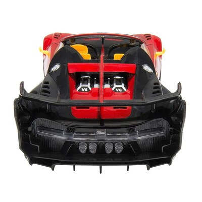 Remote Control Sports Car Super Racer Red Sporty Car 1:14 Scale (TOYCAR006)