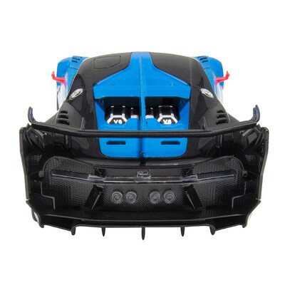 Remote Control Sports Car Super Racer Blue Sporty Car 1:14 Scale (TOYCAR007)