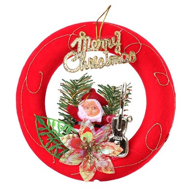 Red Santa Claus Christmas Ornament Merry Christmas (ORNSAC202)