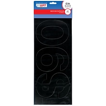 Creative Start Self-Adhesive 6H Numbers, Black, 96 Count, 2 Pack (098144PK2)