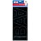 Creative Start Self-Adhesive 6H Letters Black, 96 Count, 2 Pack (098145PK2)