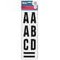 Creative Start Self-Adhesive 3"H Letters, Numbers, and Characters, Black, 240 Count, 3 Pack (098132PK3)