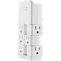 GE 6-Outlet Rotating Surge Protector Wall Tap (37063)