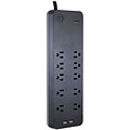 GE 10 Outlet Surge Protector, 4 Cord, 3540 Joules (37746)