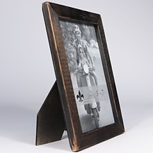 Lawrence Frames 5W x 7H Charlotte Weathered Black Wood Picture Frame (745557)