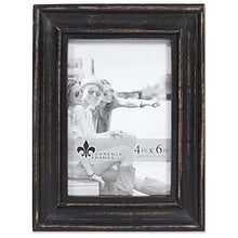 Lawrence Frames 4W x 6H Durham Weathered Black Wood Picture Frame (746546)