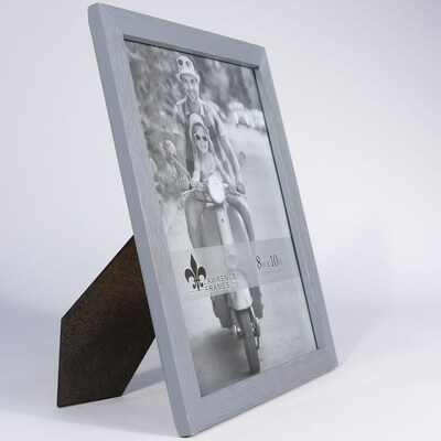 Lawrence Frames 8W x 10H Charlotte Weathered Gray Wood Picture Frame (745680)