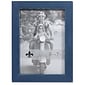 Lawrence Frames 5W x 7H Charlotte Weathered Navy Blue Wood Picture Frame (745757)