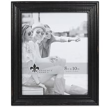 Lawrence Frames 8W x 10H Durham Weathered Black Wood Picture Frame (746580)