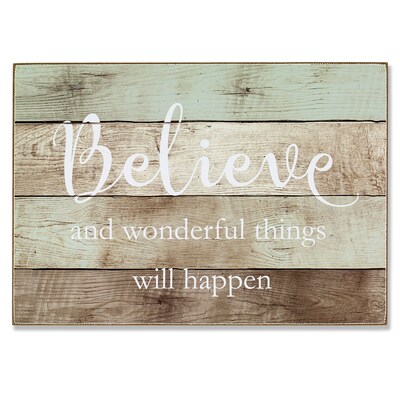 Lawrence Frames 7W x 10H Wall Panel Sign - Believe (645070)
