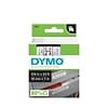 Dymo D1 Standard 45803 Label Maker Tape, 0.75W, Black On White