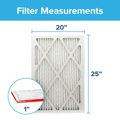 Filtrete Allergen Defense Air Filter, 1000 MPR, 20 x 25 x 1 (9803-4)