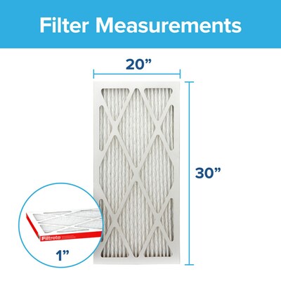 Filtrete Allergen Defense Air Filter, 1000 MPR, 20 x 30 x 1 (9822-4)