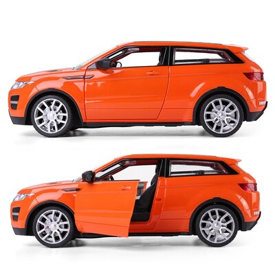 Red Rc Sports Car All-Terrain Utility Suv Coupe Remote Control Cars Classic Scale 1:14 With Sound Flash Light (TOYCAR115)