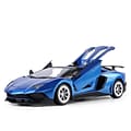 Blue Classic Remote Control Sport Car Racer Turbo Convertible Racer Scale 1:14 (TOYCAR120)
