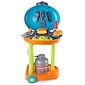 Grill N Go Barbecue Grill Set On Wheels Portable Pretend Play Children Cooking Kit Utensils (TOYKIT102)