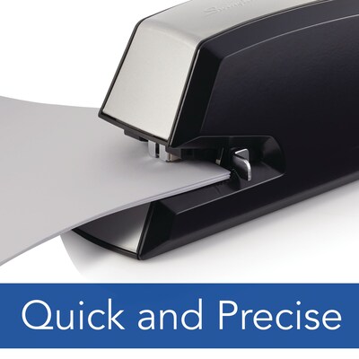 Swingline Commercial Electric Desktop Stapler, 20-Sheet Capacity, Black/Silver (6701)