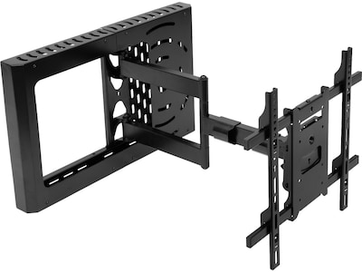 Mount-It! Tilt Wall Hospitality TV Mount With STB Enclosure, 100 Lbs. Max. (MI-389)